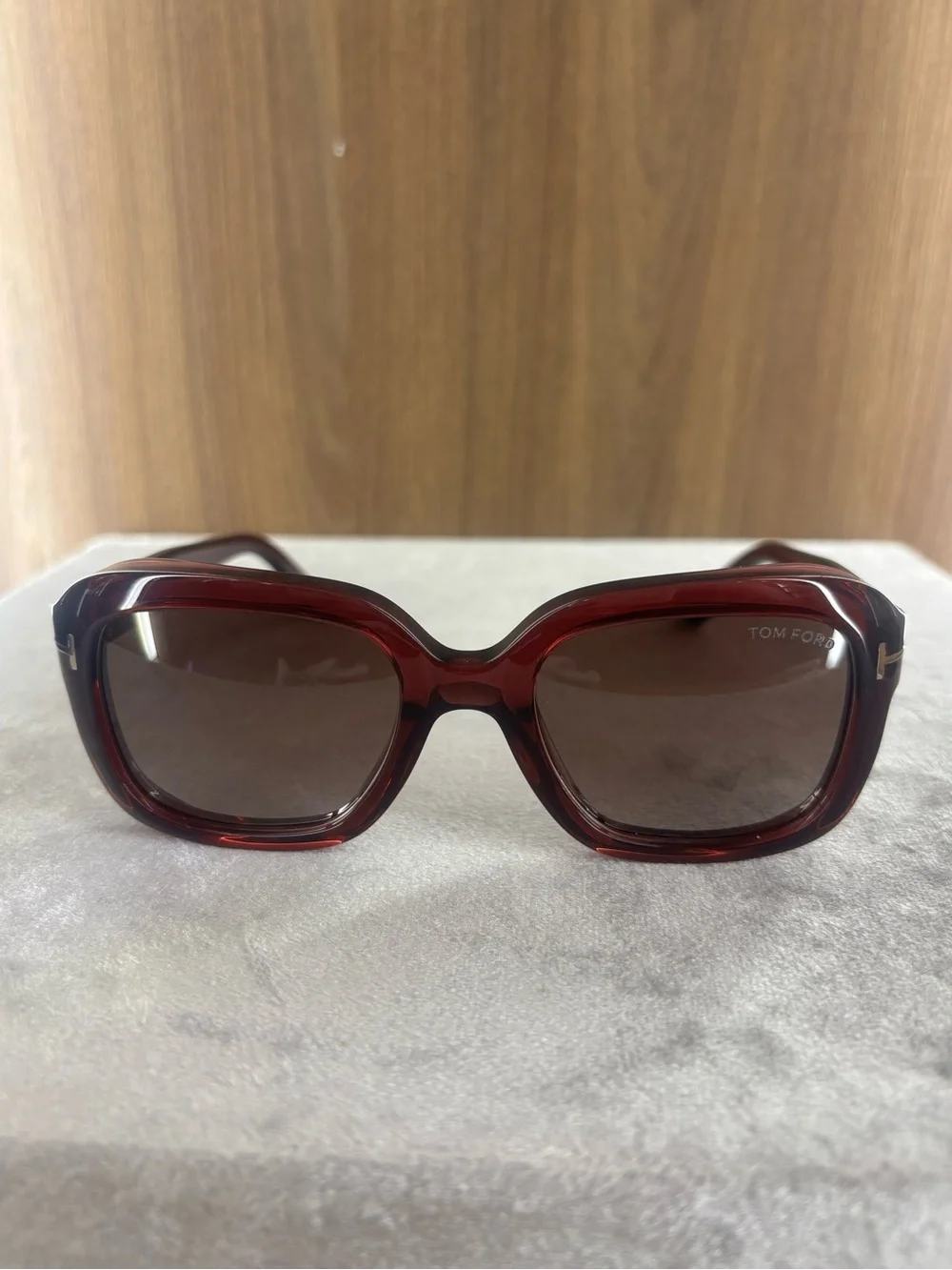 Tom Ford Natalia-02 TF1283 69T Burgundy Sunglasses 52-20-140 New